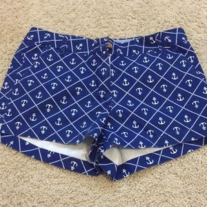 Anchor print shorts new w/o tag